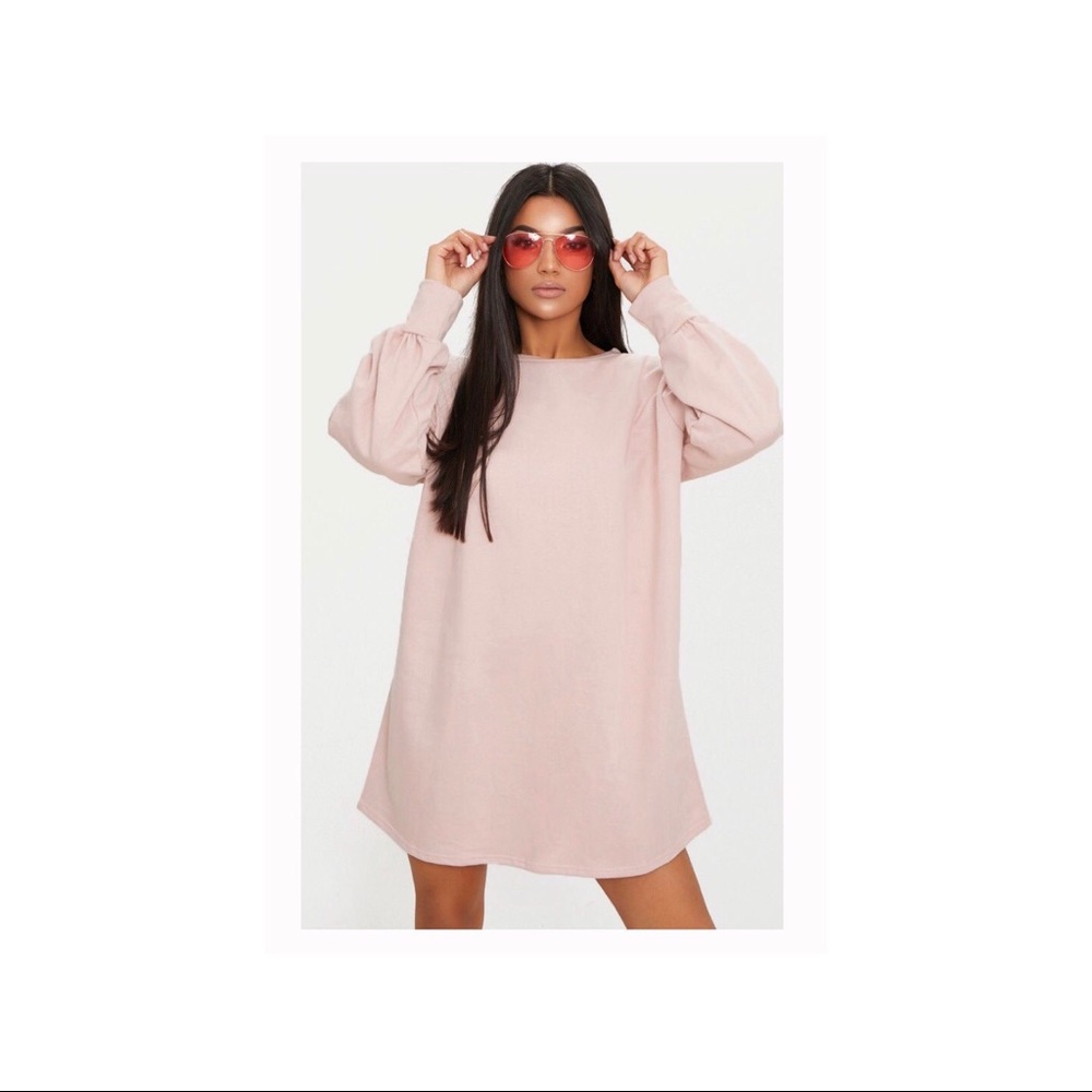 Oversized sweater dress